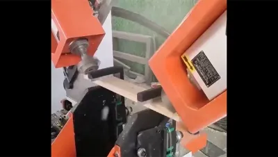 Двухсторонний шипорезный станок